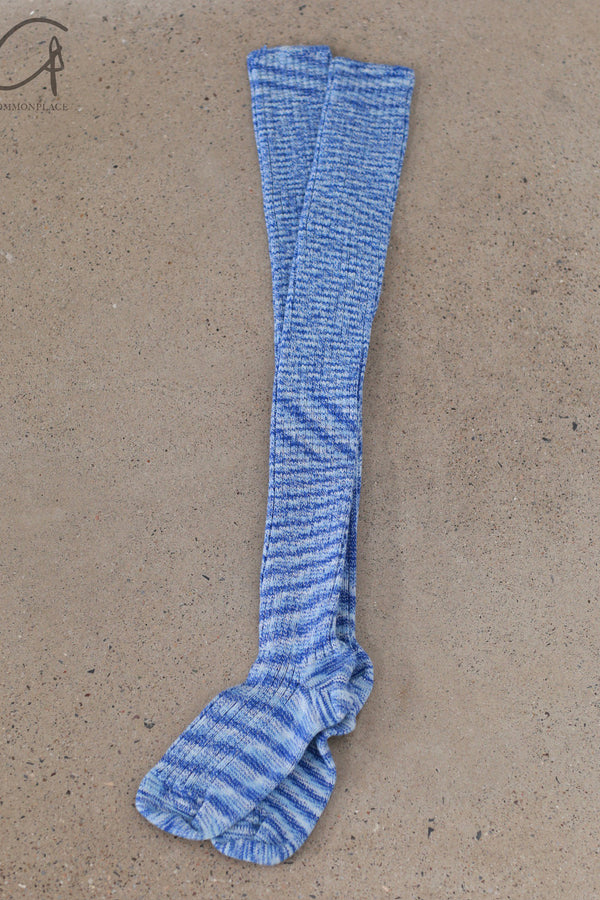 BASERANGE COTTON STOCKS COLLECTION BAS-KTOK-CO-SP25-BLUE MELANGE KOK